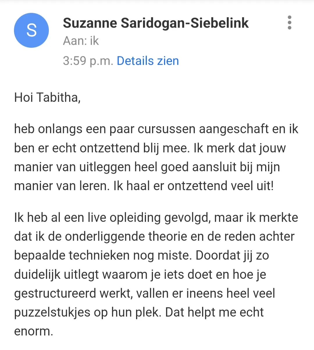Review Suzanne